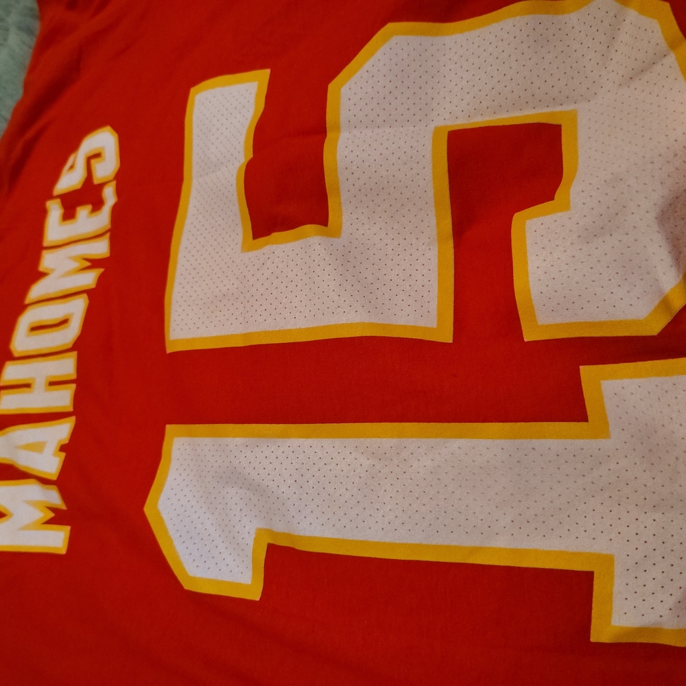 Red Mahomes Jersey